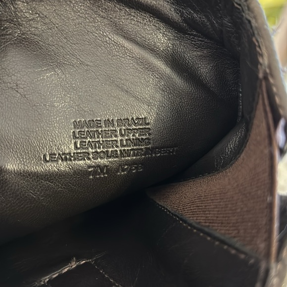 Tory Burch Keaton Riding Boots. Brown leather. Size Womans 7. - Picture 9 of 13